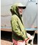Patterned Zip-up Sweat Hoodie