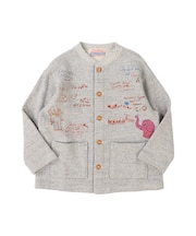 PENNIE Scribble Sweat Cardigan