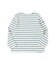Striped Cotton Jersey Boat-neck Long Sleeve Tee