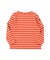 Striped Cotton Jersey Boat-neck Long Sleeve Tee