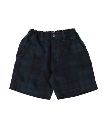 Double Cloth Patchwork Shorts