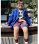 Double Cloth Patchwork Shorts
