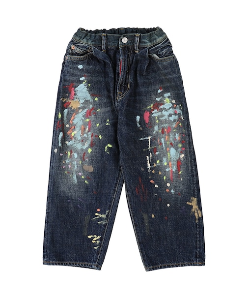 Airy Denim Ink 5P Long Pants