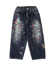 Airy Denim Ink 5P Long Pants