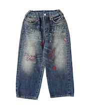 12oz HOME MADE Denim Embroidered Long Pants