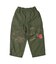 Military Backsatin Scribble Pants