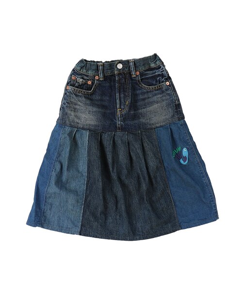 12oz HOME MADE Denim Remake Skirt