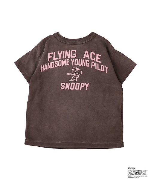 Vintage Cotton Jersey SNOOPY HERO Tee