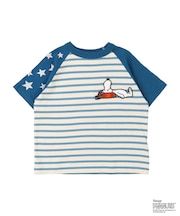 SNOOPY Striped Tee