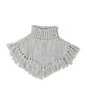 Knit Fringe Snood