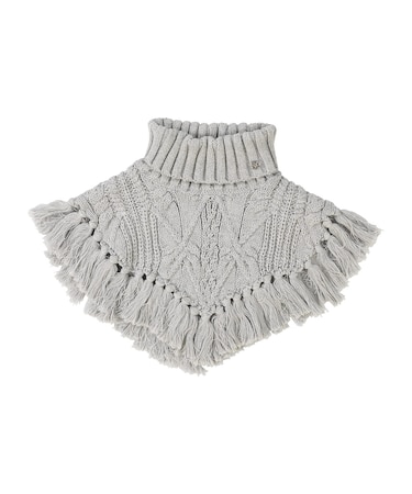 Knit Fringe Snood