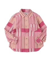 Striped Double Cloth L/S Shirt