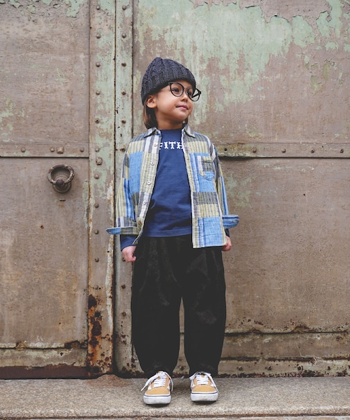 Striped Double Cloth L/S Shirt