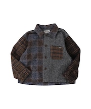 Cotton Tweed Shirt Jacket