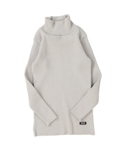 Washable Cotton L/S Turtleneck Knit