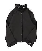 Ruffled Cardigan