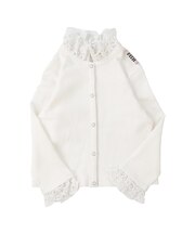 Ruffled Cardigan