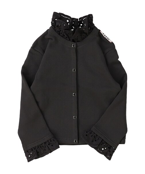 Ruffled Cardigan