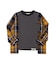 Cotton Jersey x Plaid L/S Shirt
