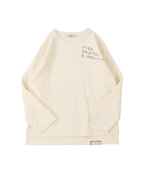 Feather Knit Double Cloth L/S Tee