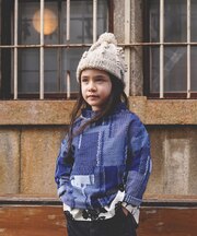Patchwork Mockneck Tee