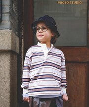 Striped Soft Cotton Jersey Tee