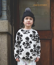 Floral Velore Jacquard Pullover