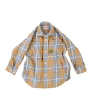 Plaid Scribble Shirt