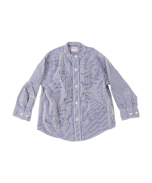 London Striped Scribble Shirt