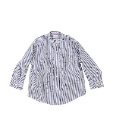 London Striped Scribble Shirt