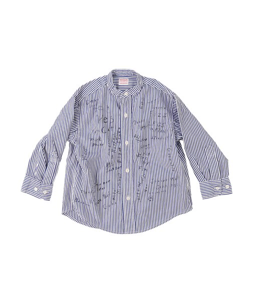 London Striped Scribble Shirt