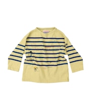 Striped Scribble L/S Tee