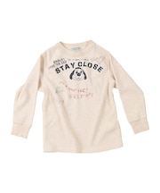Scribble Waffle L/S Tee
