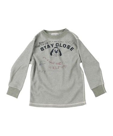 Scribble Waffle L/S Tee