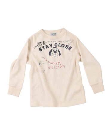 Scribble Waffle L/S Tee