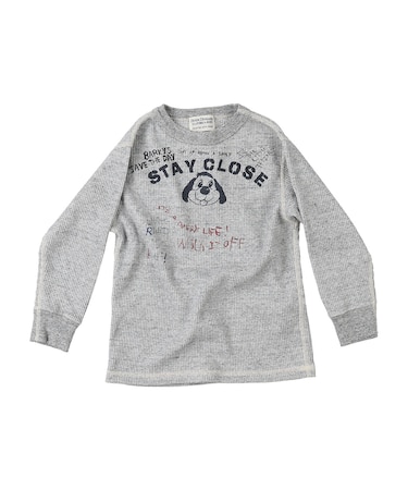 Scribble Waffle L/S Tee