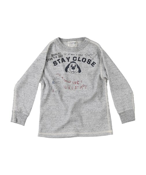 Scribble Waffle L/S Tee