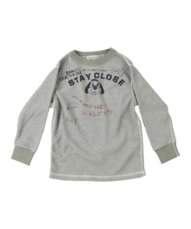 Scribble Waffle L/S Tee
