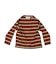 Striped Cotton Jersey Boatneck L/S Tee