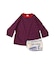 Striped Cotton Jersey Apron L/S Tee