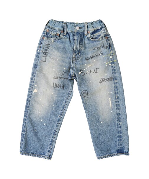 12oz HOME MADE Denim Scribble Pants
