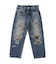 12oz HOME MADE Denim Grunge Remake Pants
