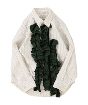 Striped Ruffle Shirt