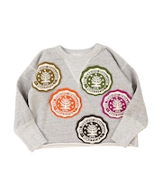College Patch Sweatshirt