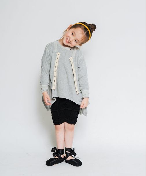 Chenille Corduroy Knit Biker Shorts