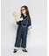 Polca Dot Denim Work Overalls