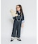 Polca Dot Denim Work Overalls
