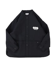 Light shell Taffeta Bandcollar Shirt