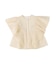Ripstopped Sheer Taffeta Butterfly Sleeve Blouse
