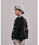 Back Satin Graffiti Bandcollar Jacket